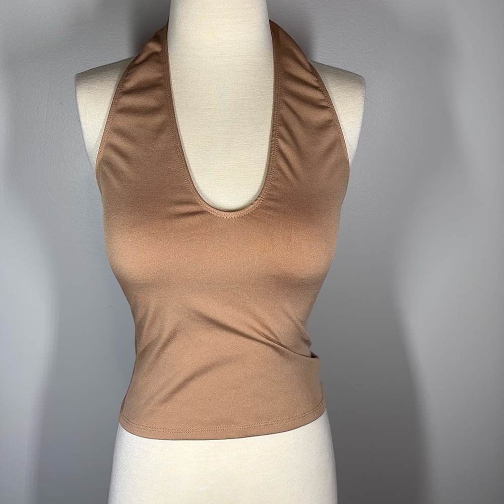 Victoria’s Secret nude halter top